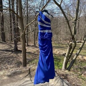 𝅺royal Blue Prom Homecoming Formal Bridesmaid Long Dress